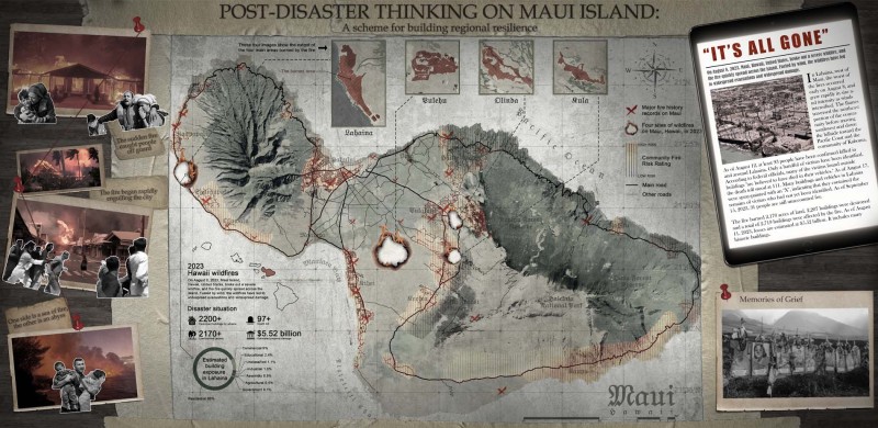 Baishuo Chen - Post-disaster Thinking on Maui Island: A Scheme for Building Regional Resilience