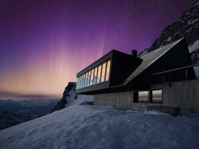Albrecht Voss - Cabane du Glacier de Tortin